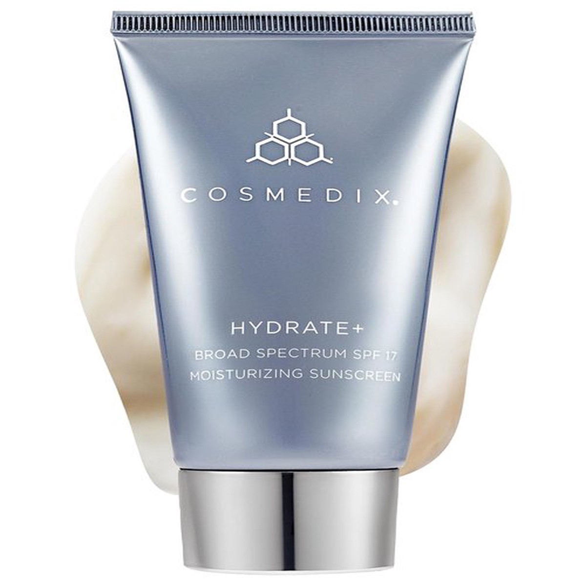 COSMEDIX Hydrate Plus Sunscreen - Broad Spectrum SPF 17 Moisturizing Face & Body Sunblock | 60 g / 2 oz