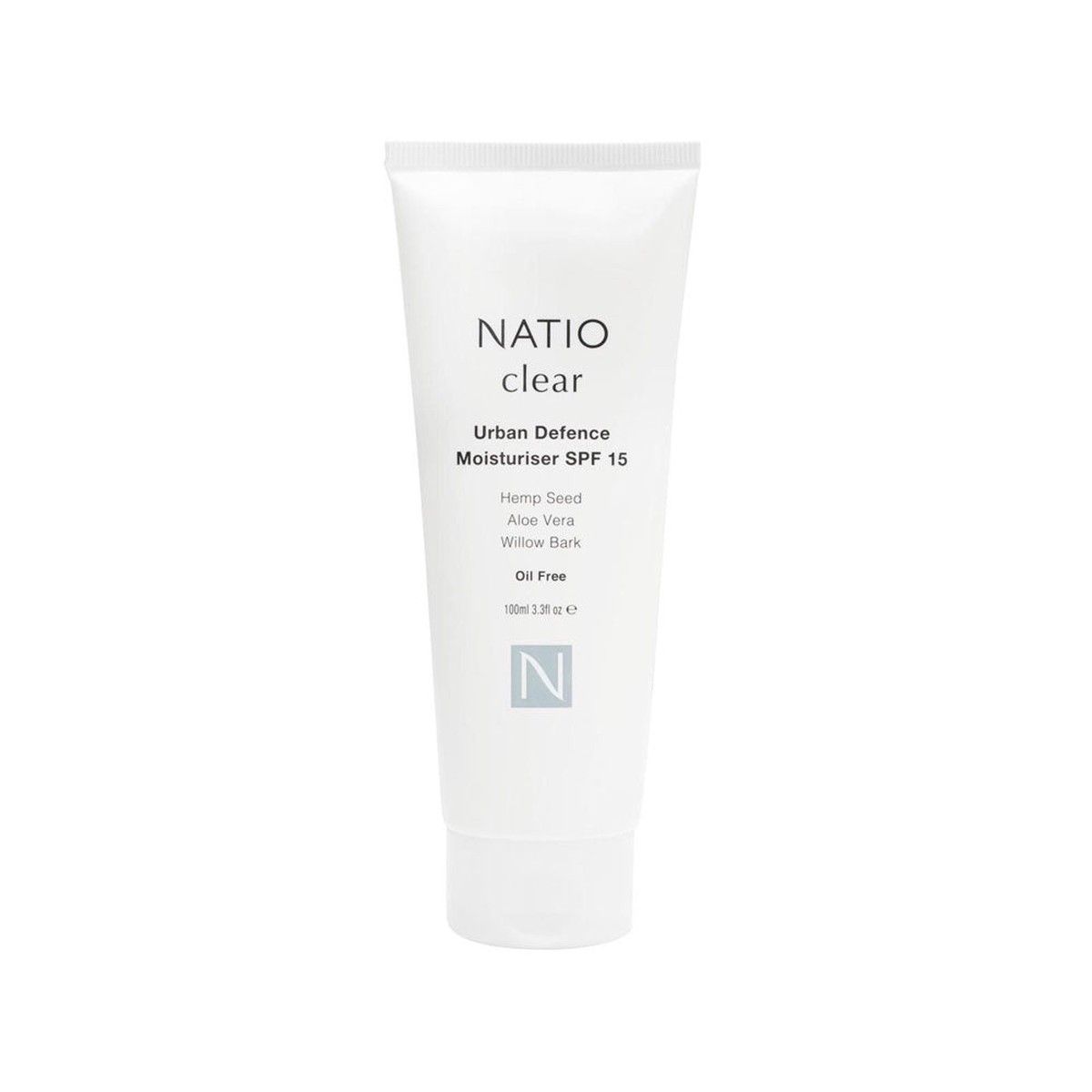 Natio Moisturiser Spf15 Clear Urban Defence Oil Free 100ml