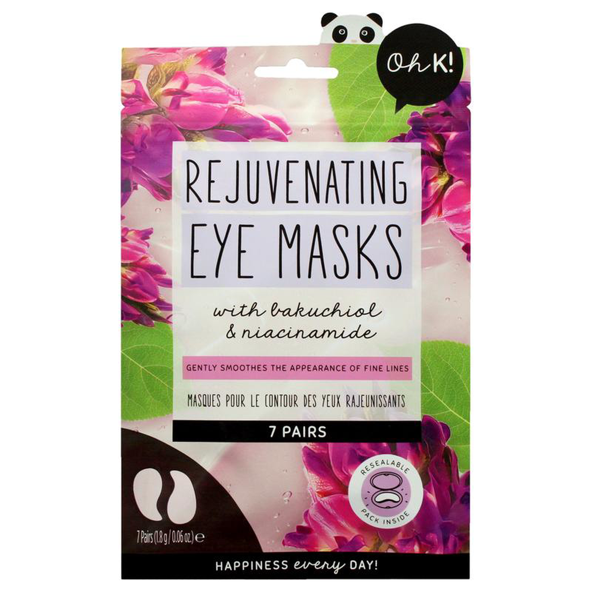 Oh K Eye Mask 8211 Rejuvenating by Oh K for Unisex 8211 7 Pair Mask