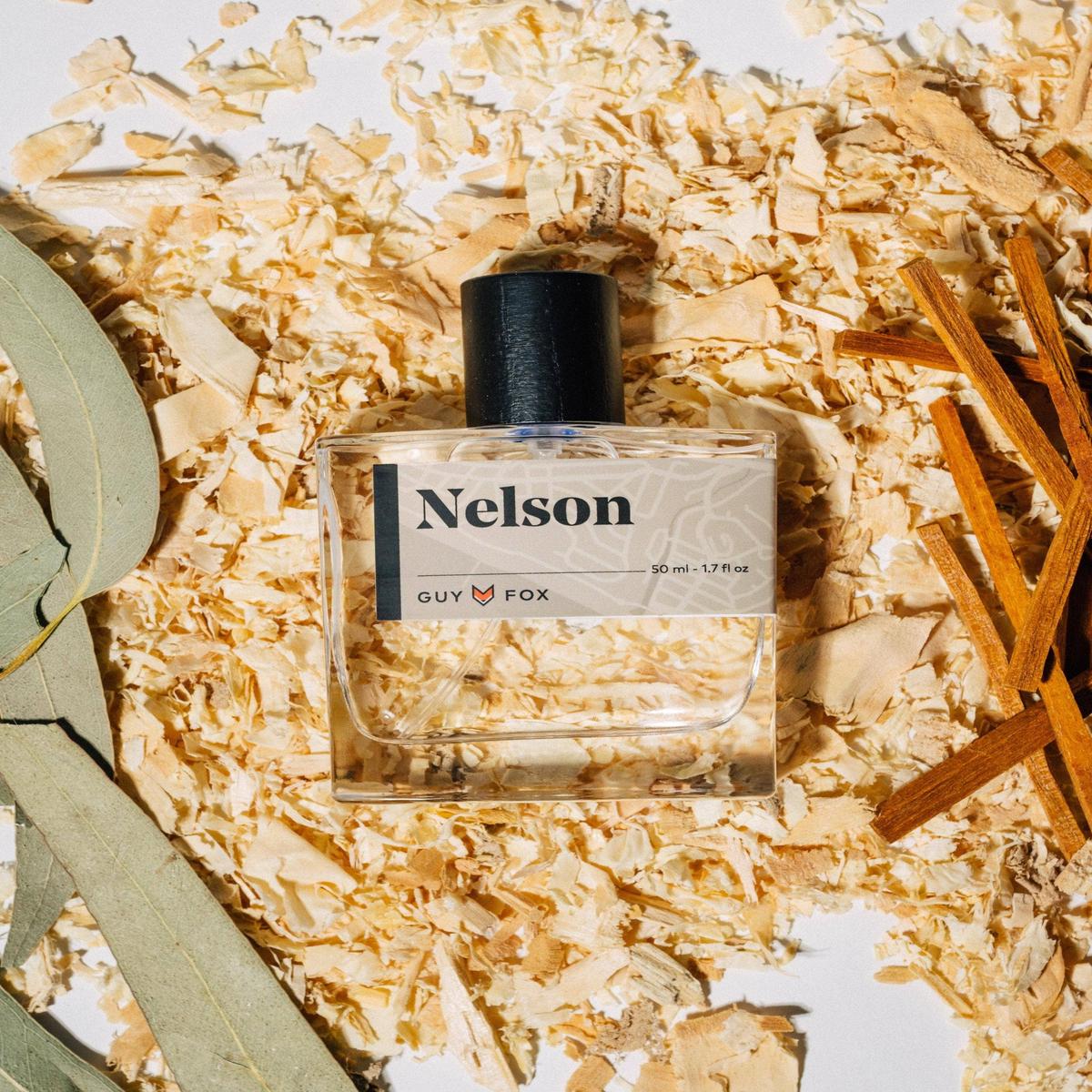 Men's Cologne | Nelson - Eucalyptus, Sandalwood, Cedar