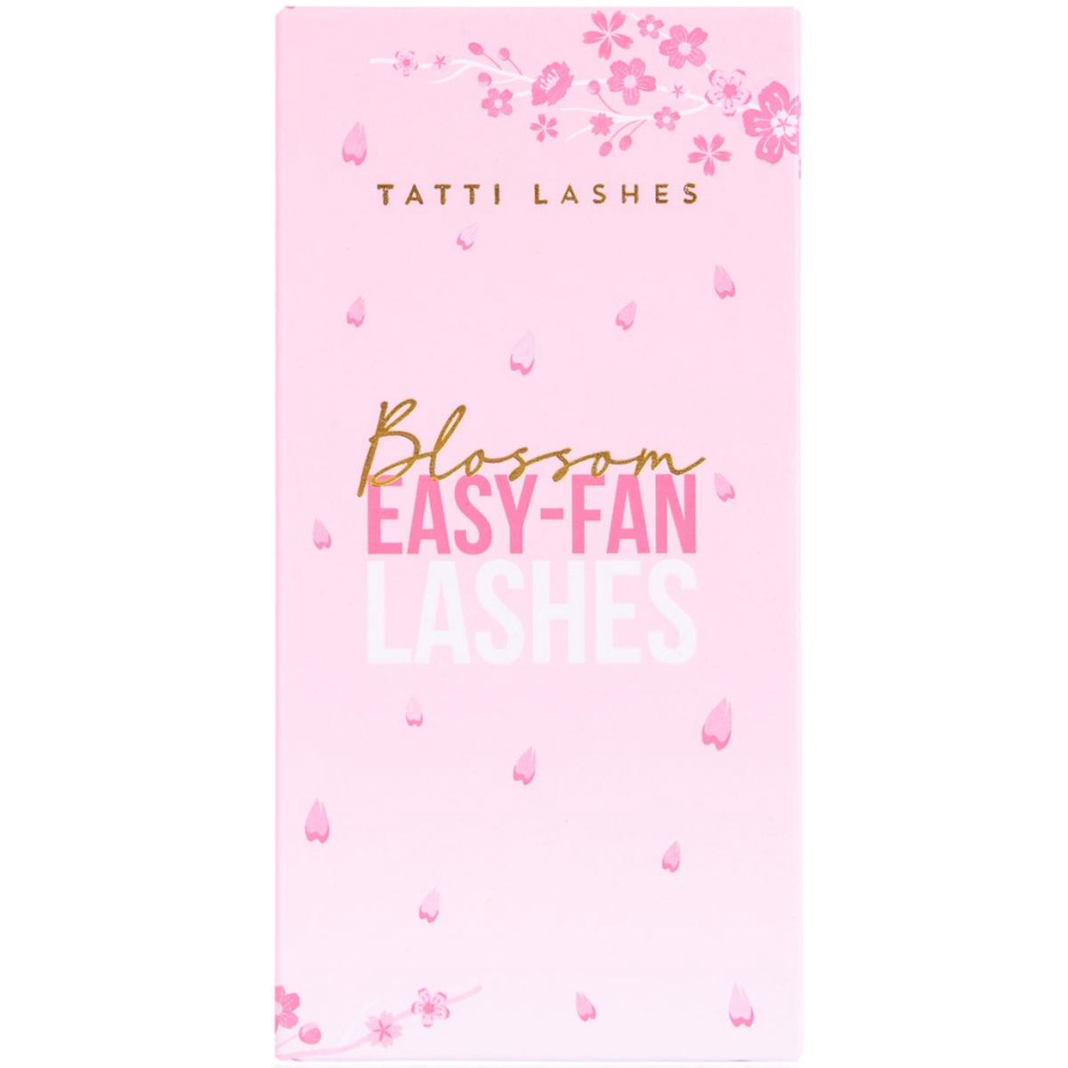 Tatti Lashes 8mm D Curl 005 Blossom Easy-Fan Individual Lashes Black