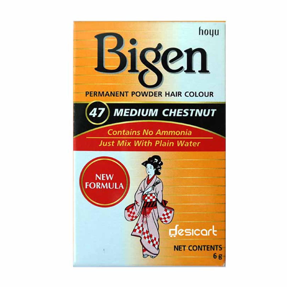 BIGEN 47 MEDIUM CHESTNUT 6G