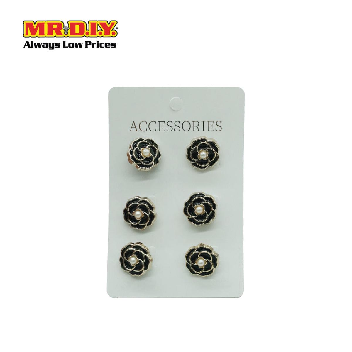 (MrDiy) Brooch Set (6Pcs)