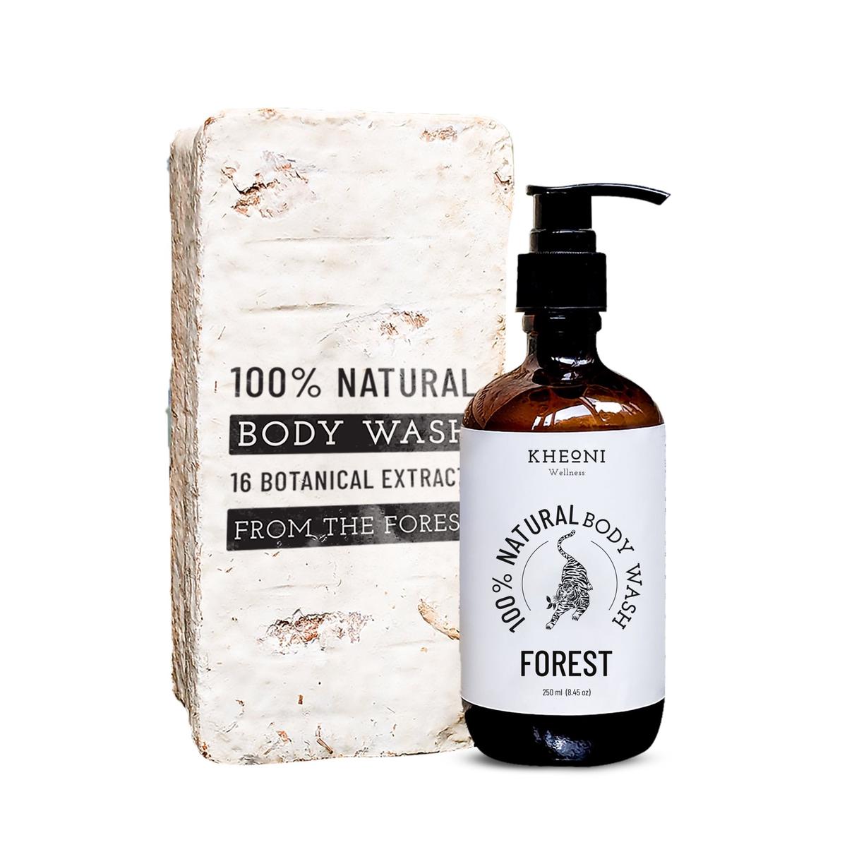 100% Natural Body Wash-Forest