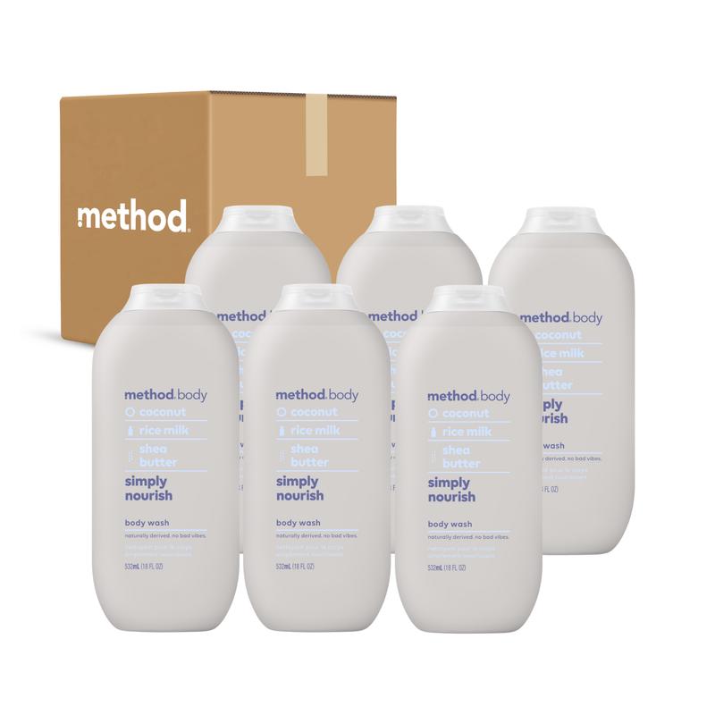 [Bundle of 6] Body Wash 532ml- Simply Nourish