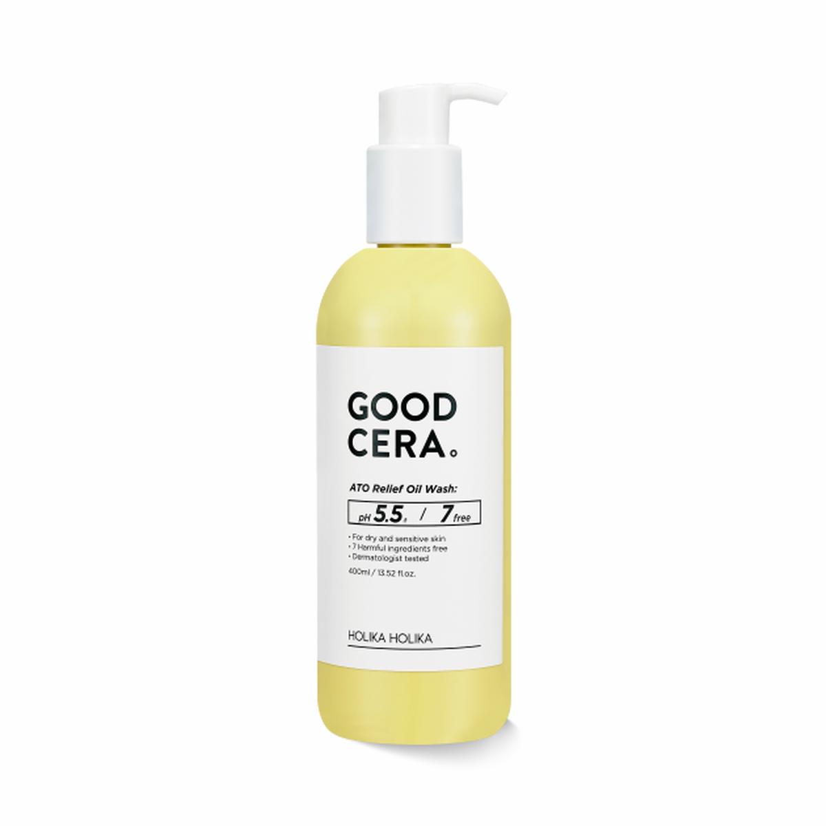 [HOLIKA HOLIKA] Good Cera Ato Relief Oil Wash 400ml