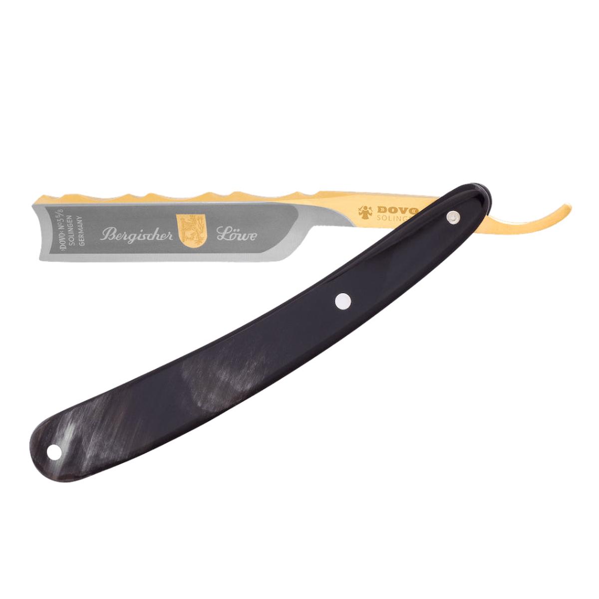 Dovo Straight Razor 58 FH Bergischer Lowe Buffalo Horn 3580