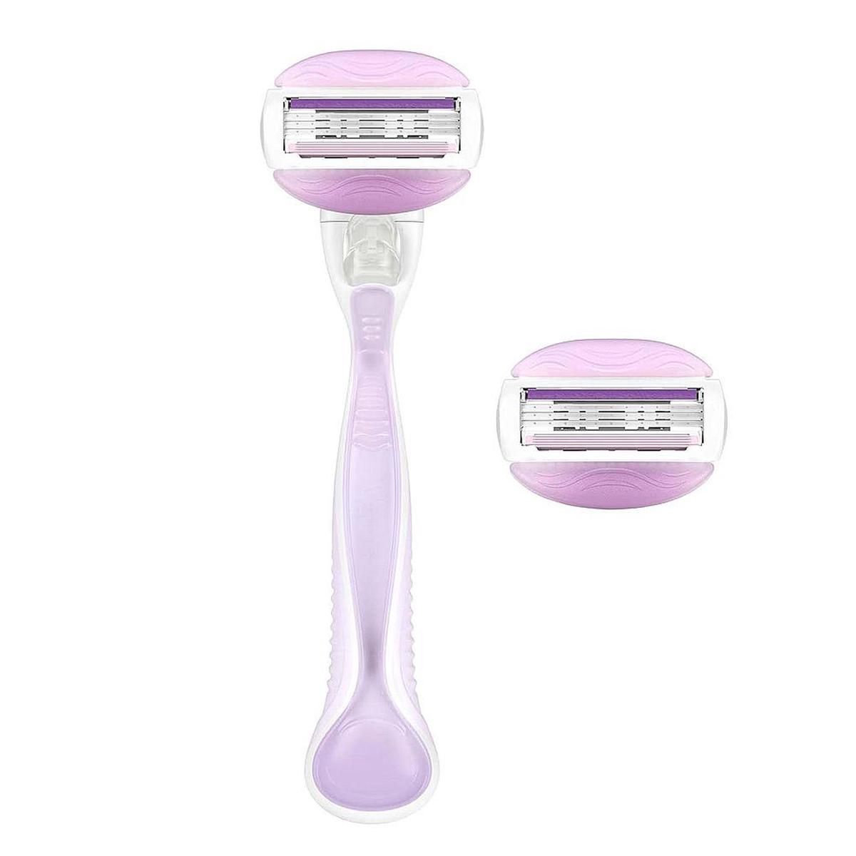 Gillette Venus 3 Comfort Glide Breeze Disposible Razor 2 Cartridges For Women